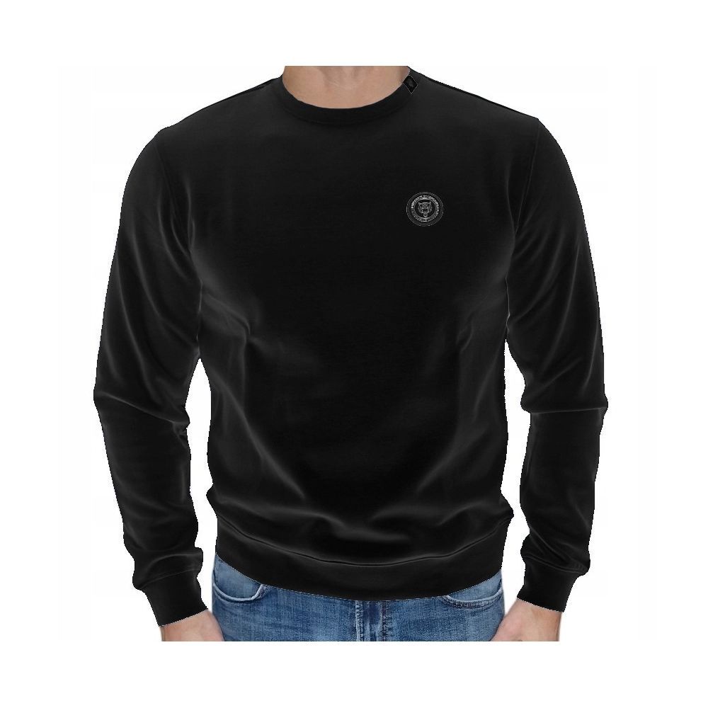 Plein Sport Black Cotton Sweatshirt