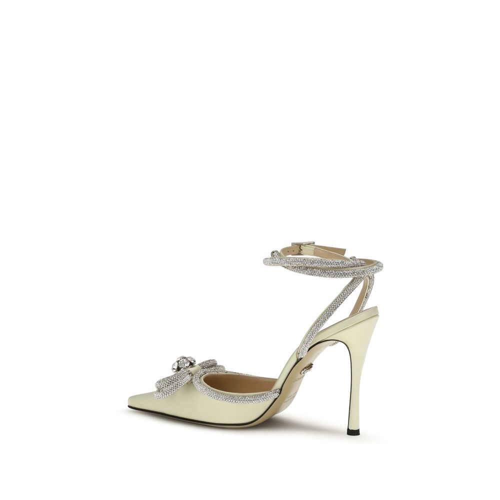 MACH & MACH Bicolor Silk Pumps