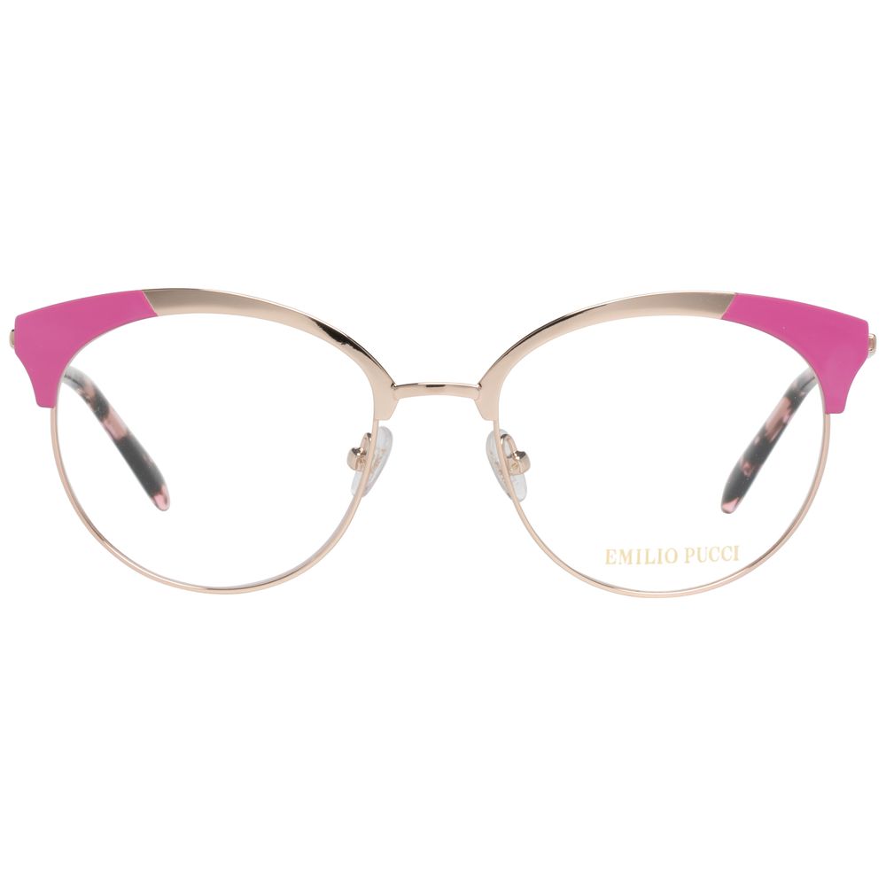 Emilio Pucci Gold Metal Glasses (Frames)
