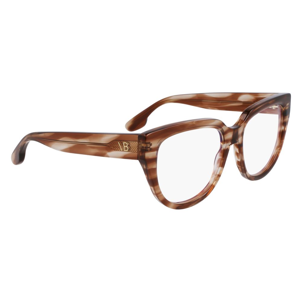 Victoria Beckham Brown Acetate Glasses (Frames)