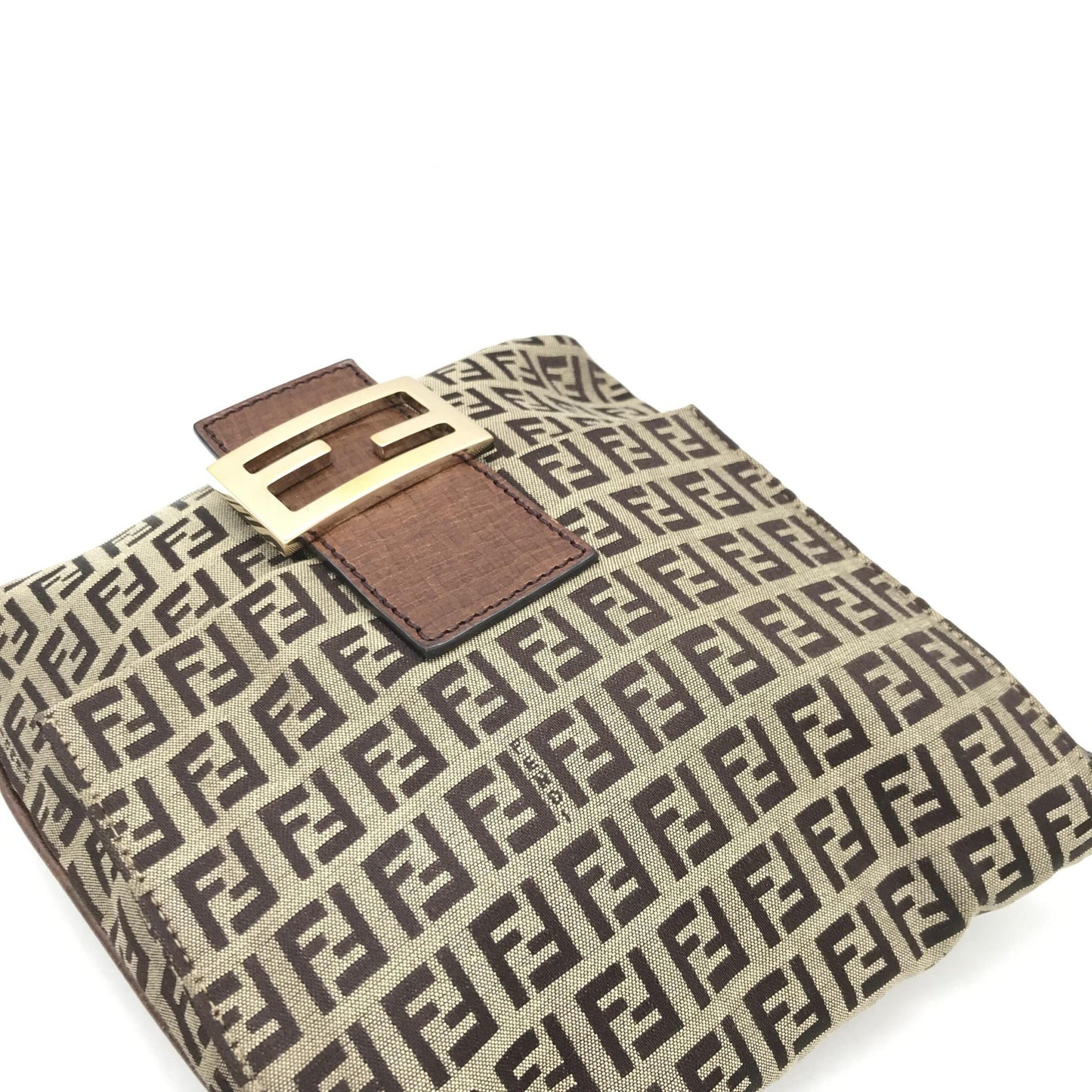 Fendi Zucchino Pattern Crossbody Bag