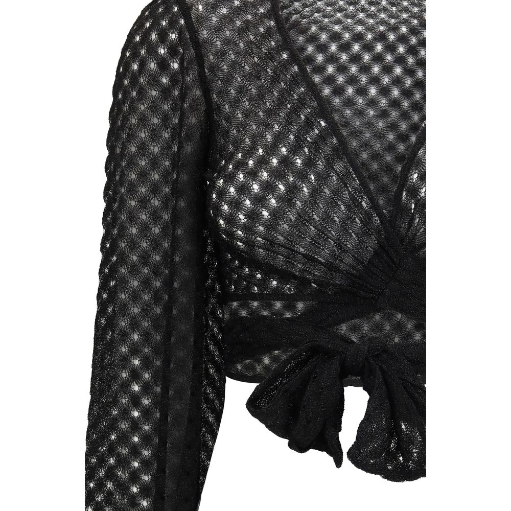 Missoni Black Rayon Top