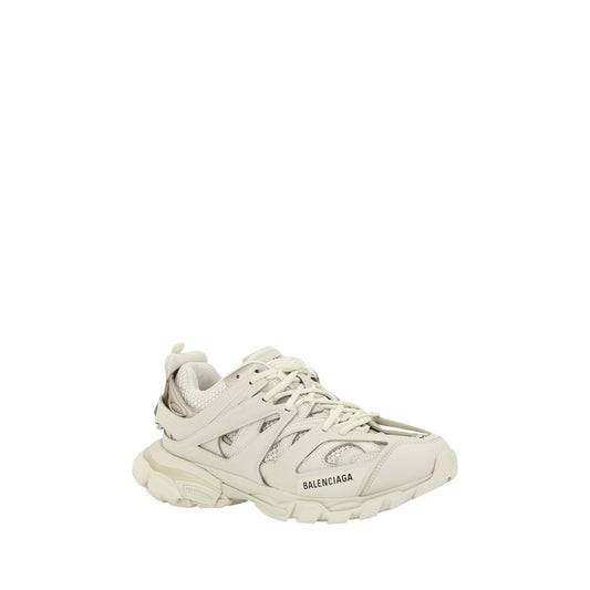 Balenciaga White Polyethylene Athletic Sneakers