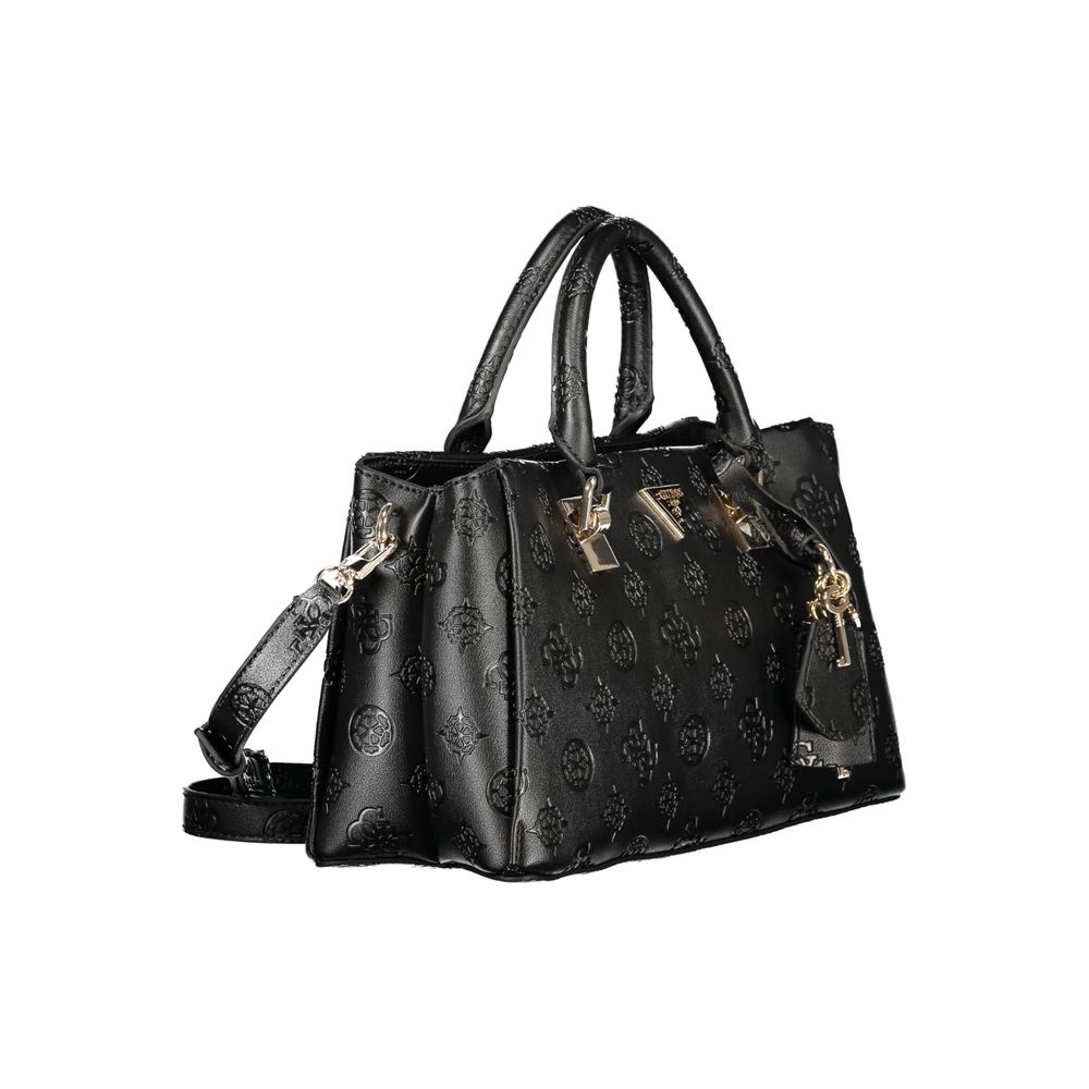 Guess Jeans Black Polyurethane Women Handbag