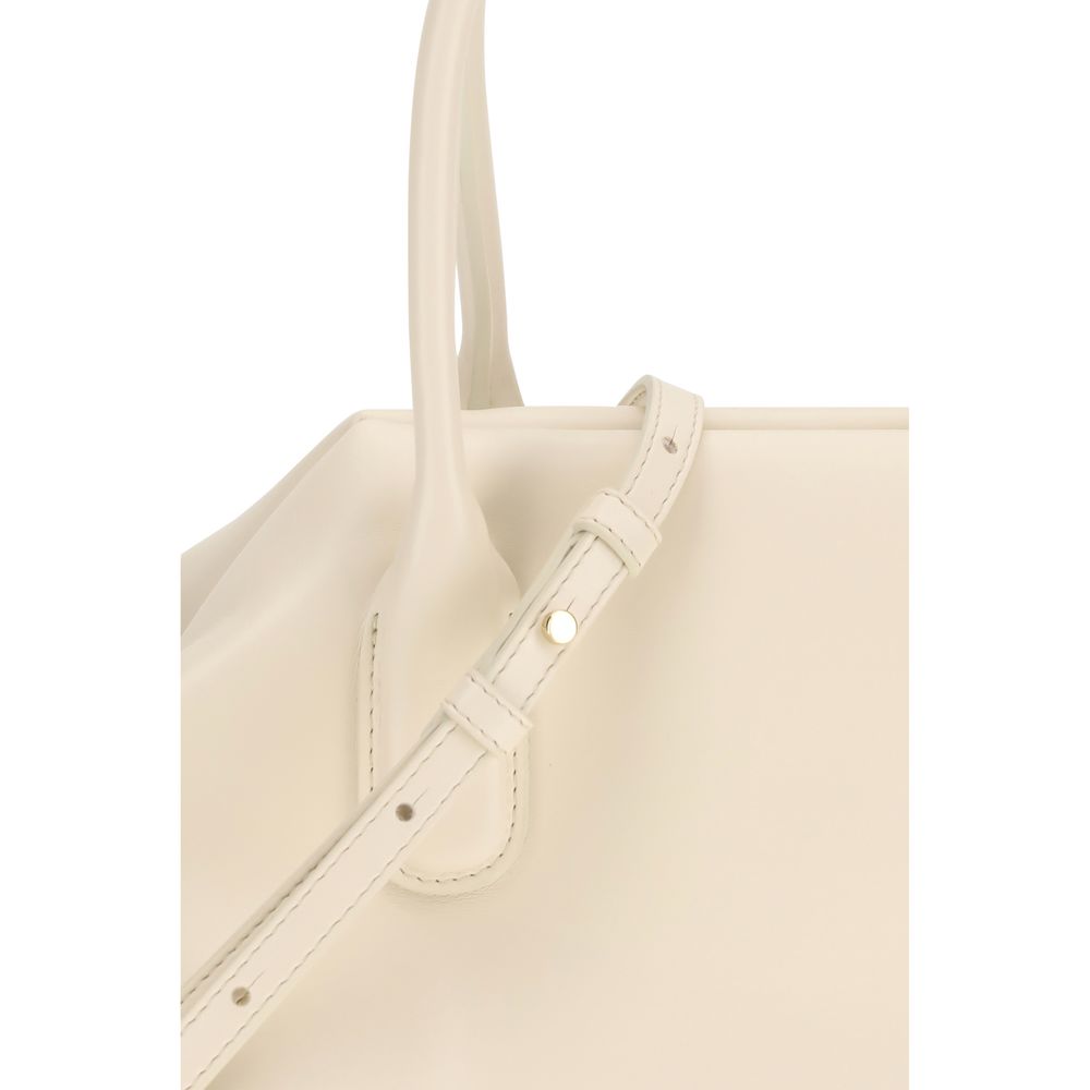 THEMOIRè Beige Other Fibres Shoulder Bag