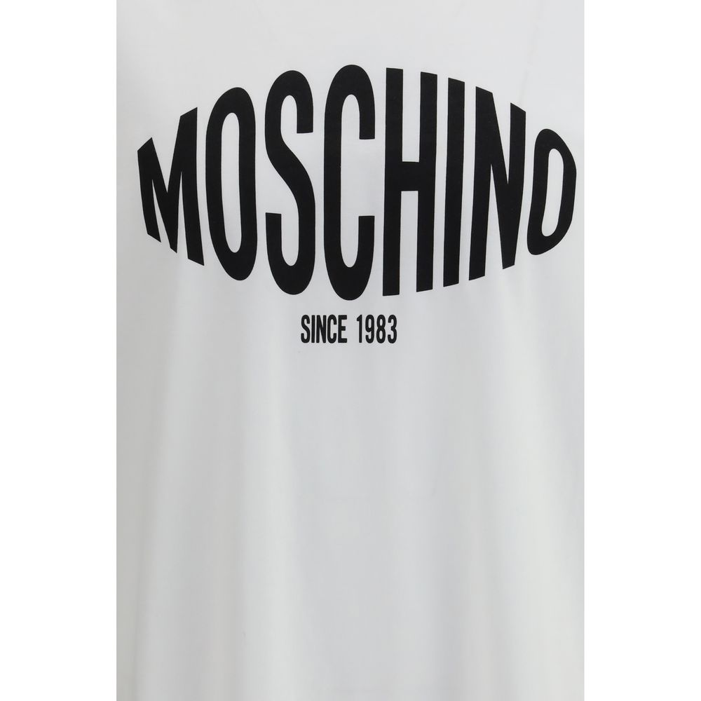 Moschino White Cotton T-Shirt