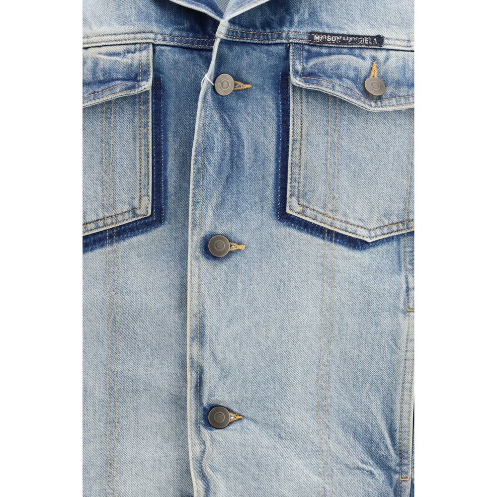 Maison Margiela Blue Cotton Denim Jacket