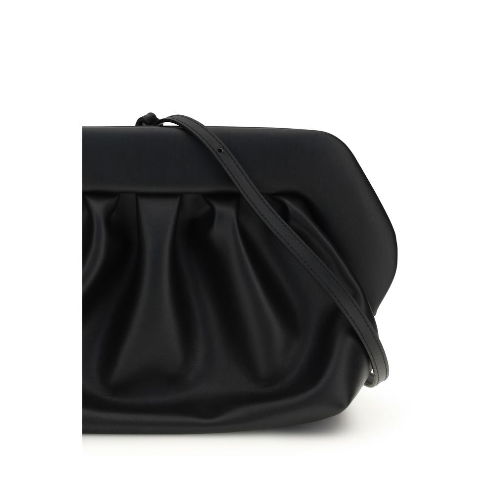 THEMOIRè Black Polyethylene Clutch Bag