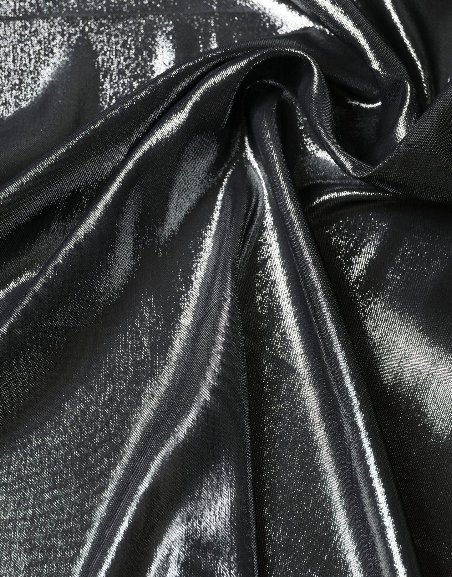Dolce & Gabbana Black Silk Lurex Foulard Wrap Shawl 119cm x 117.5cm Scarf