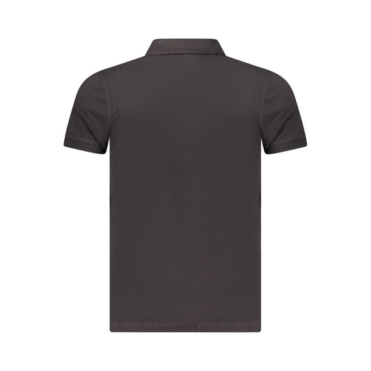 Tommy Hilfiger Black Cotton Men's Polo Shirt