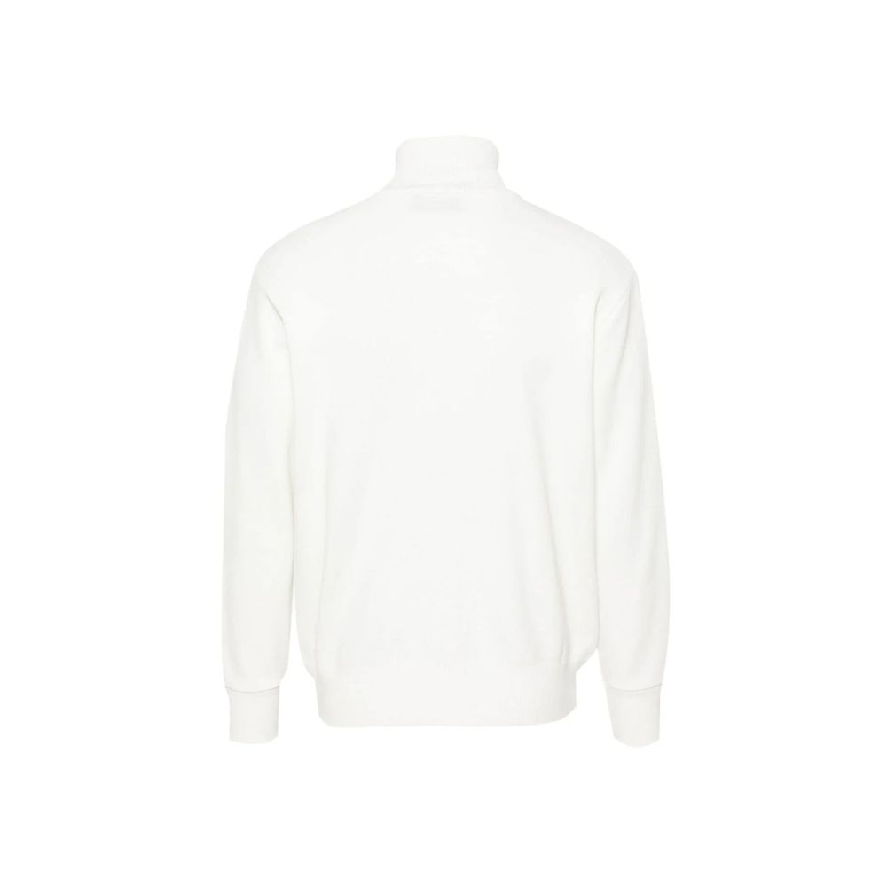 Autry White Nylon Sweatshirt