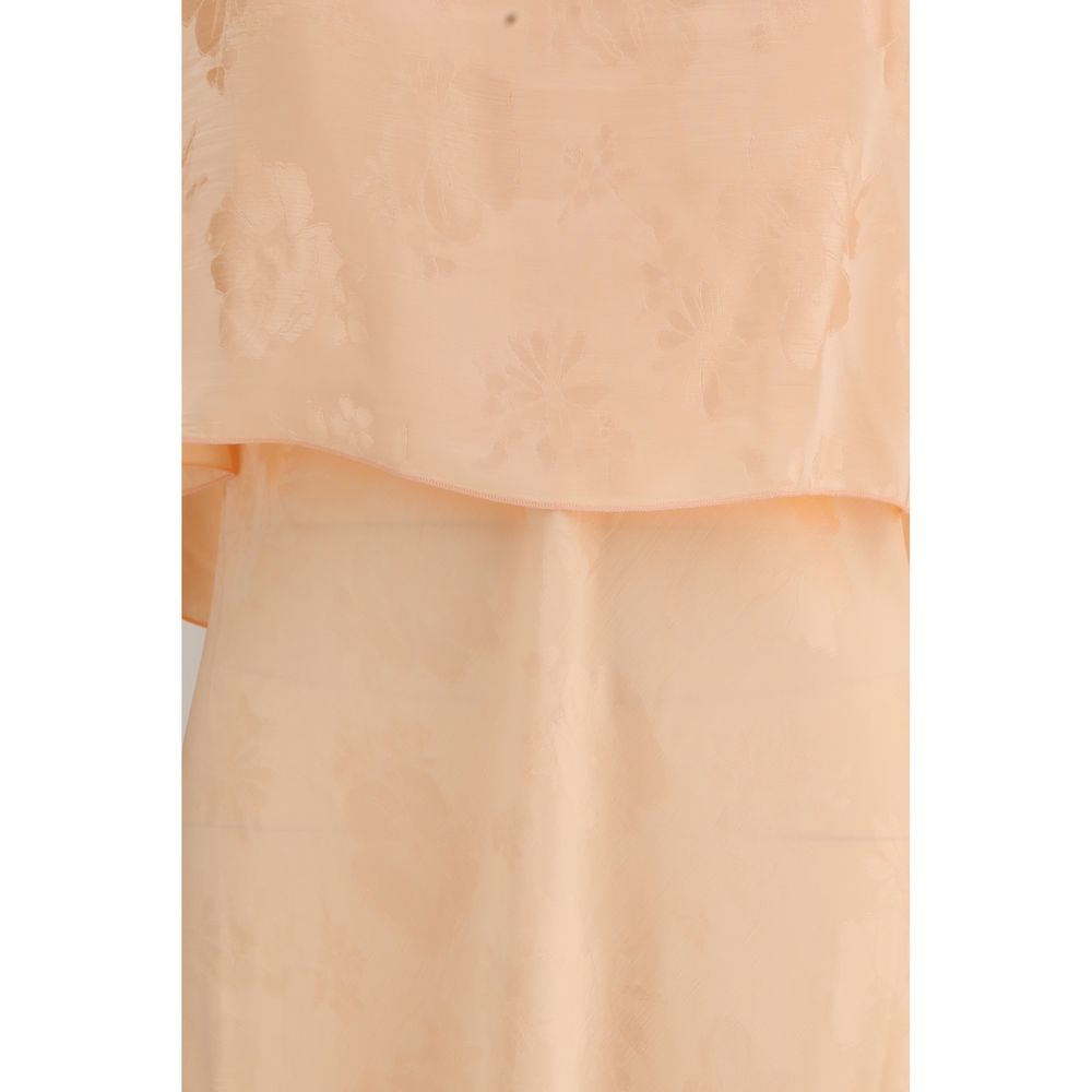 Forte_Forte Orange Viscose Casual Dress