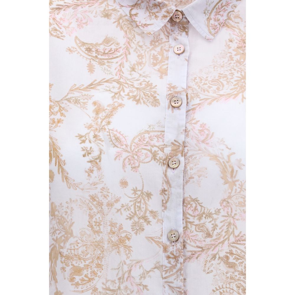 Forte_Forte Multicolor Cotton Pattern Shirt