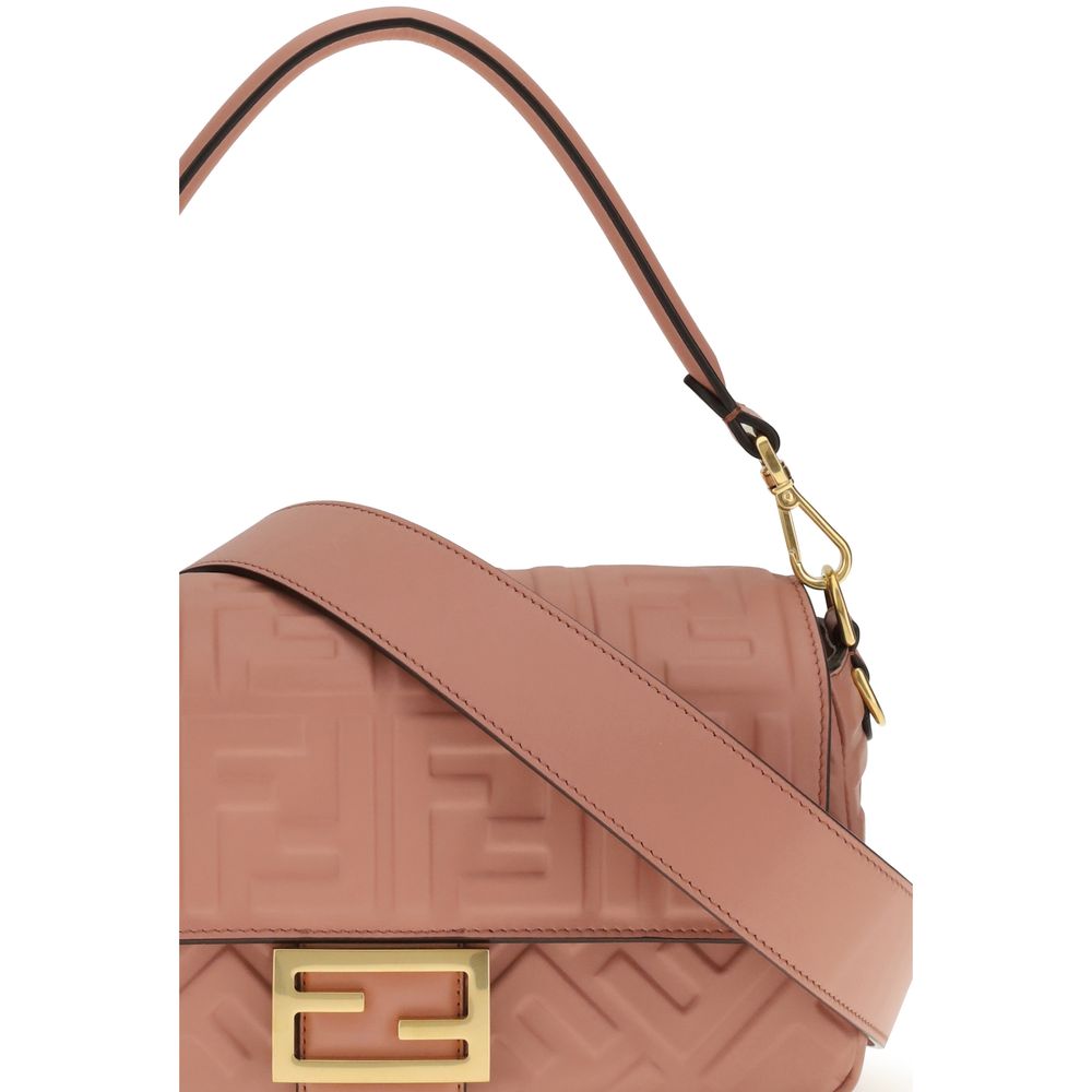 Fendi Multicolor Calf Leather Bos Taurus Shoulder Bag