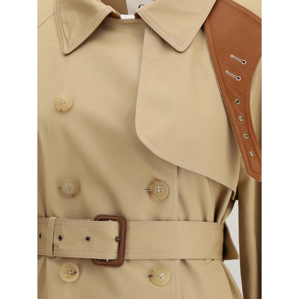 Chloé Beige Cotton Coat