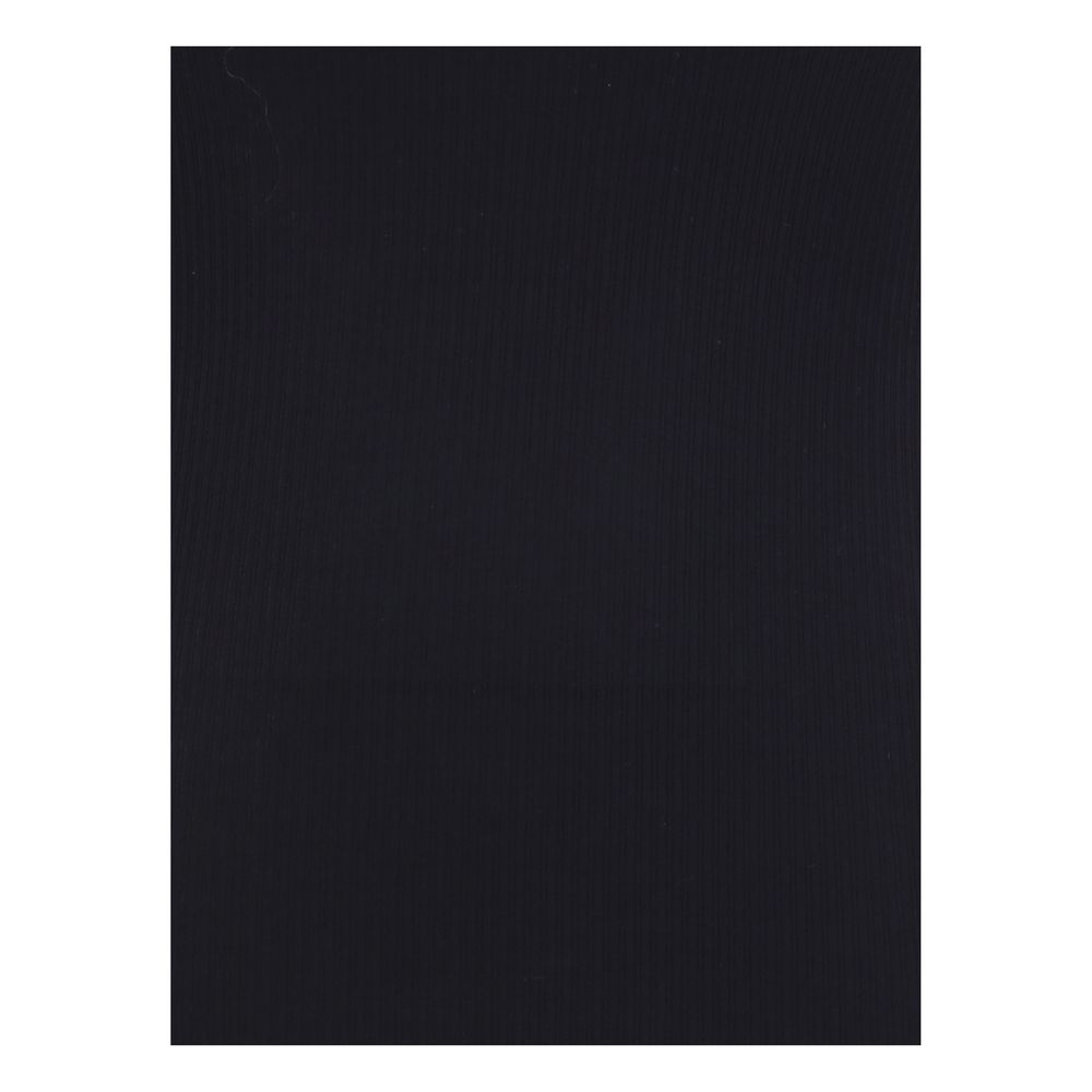 James Perse Black Cotton Sleeveles T-Shirt