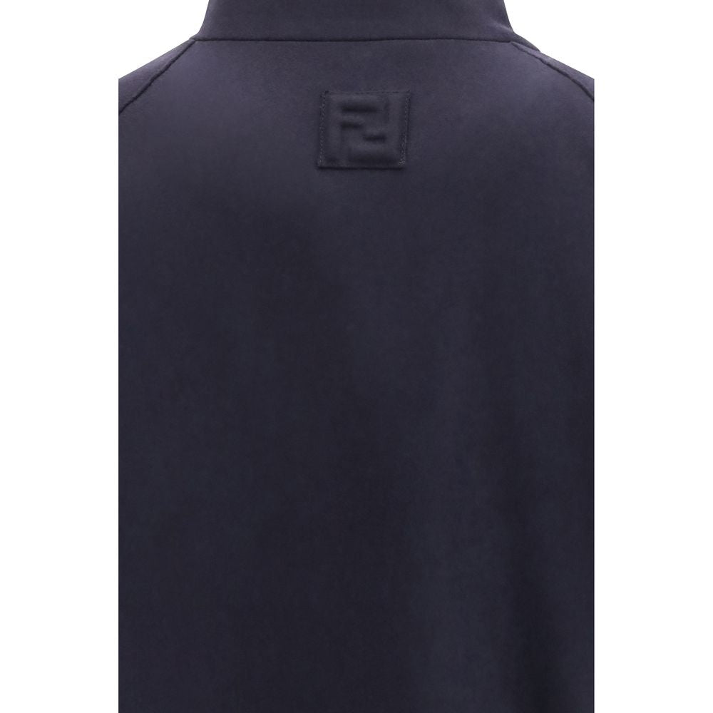 Fendi Blue Cashmere Bomber