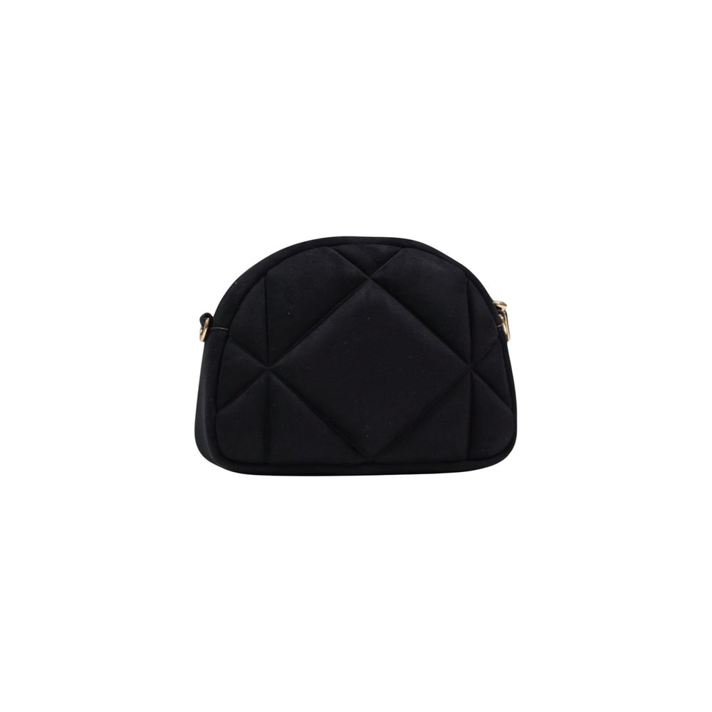 Love Moschino Black Suede Leather Handbag
