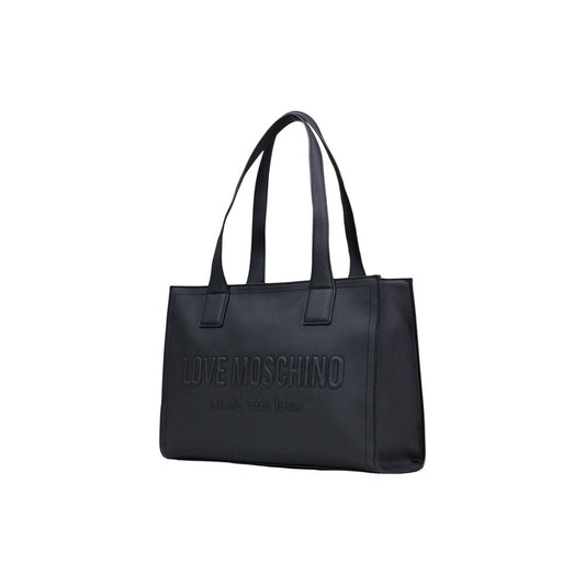 Love Moschino Black Polyethylene Handbag