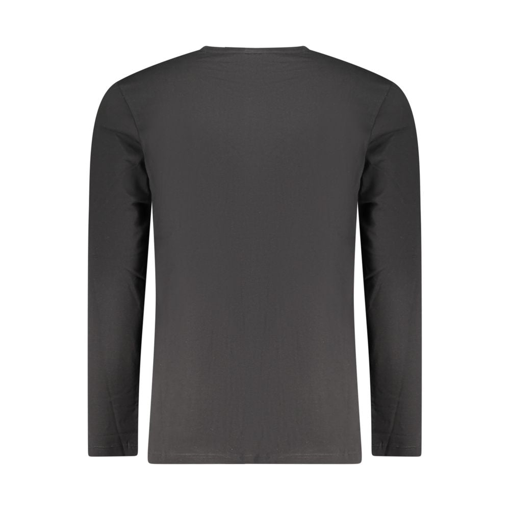 Hugo Boss Black Cotton Men T-Shirt
