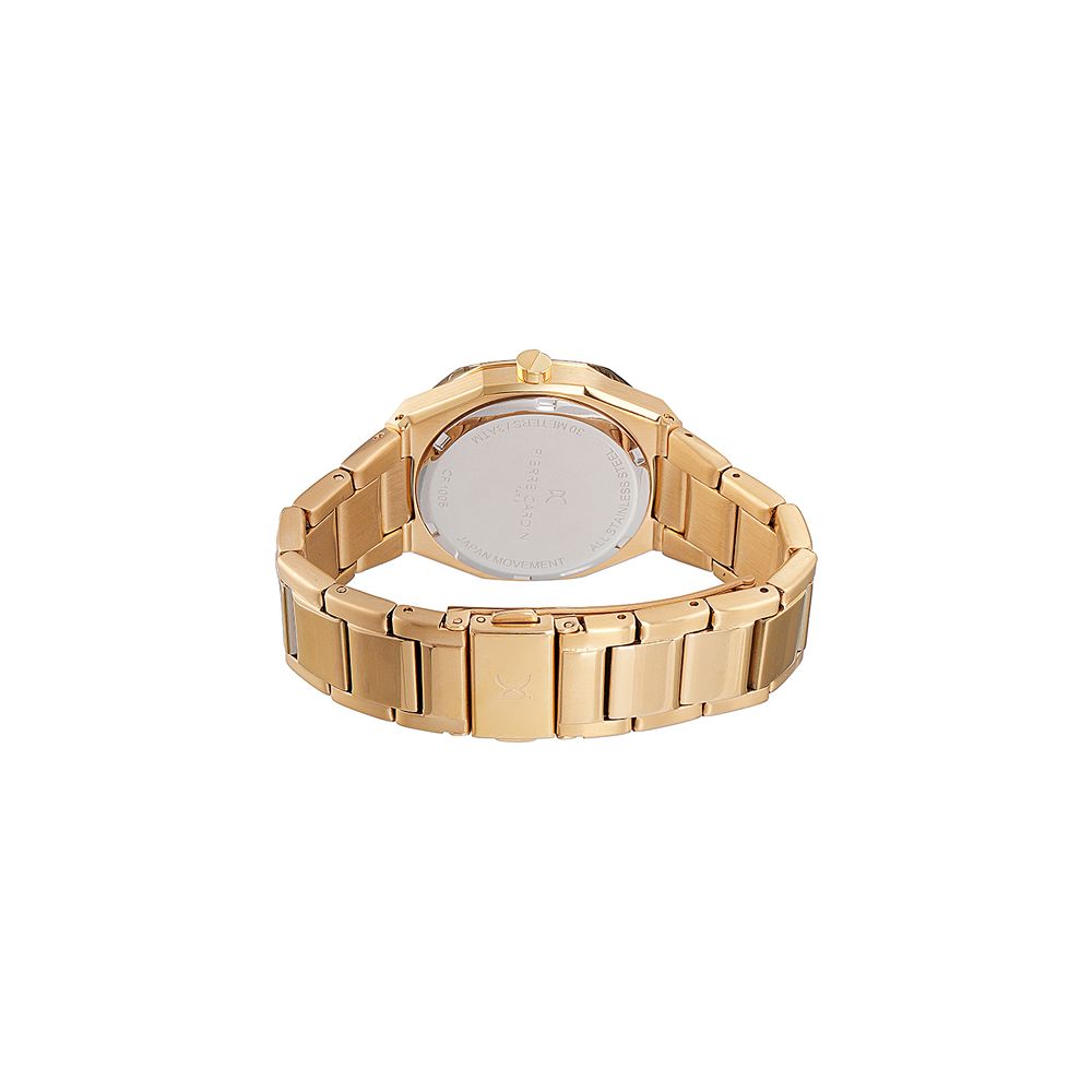 Pierre Cardin Gold Stainless Steel Dress Watch