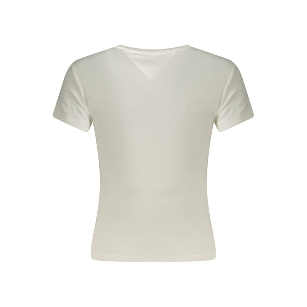 Tommy Hilfiger White Cotton Women's T-Shirt