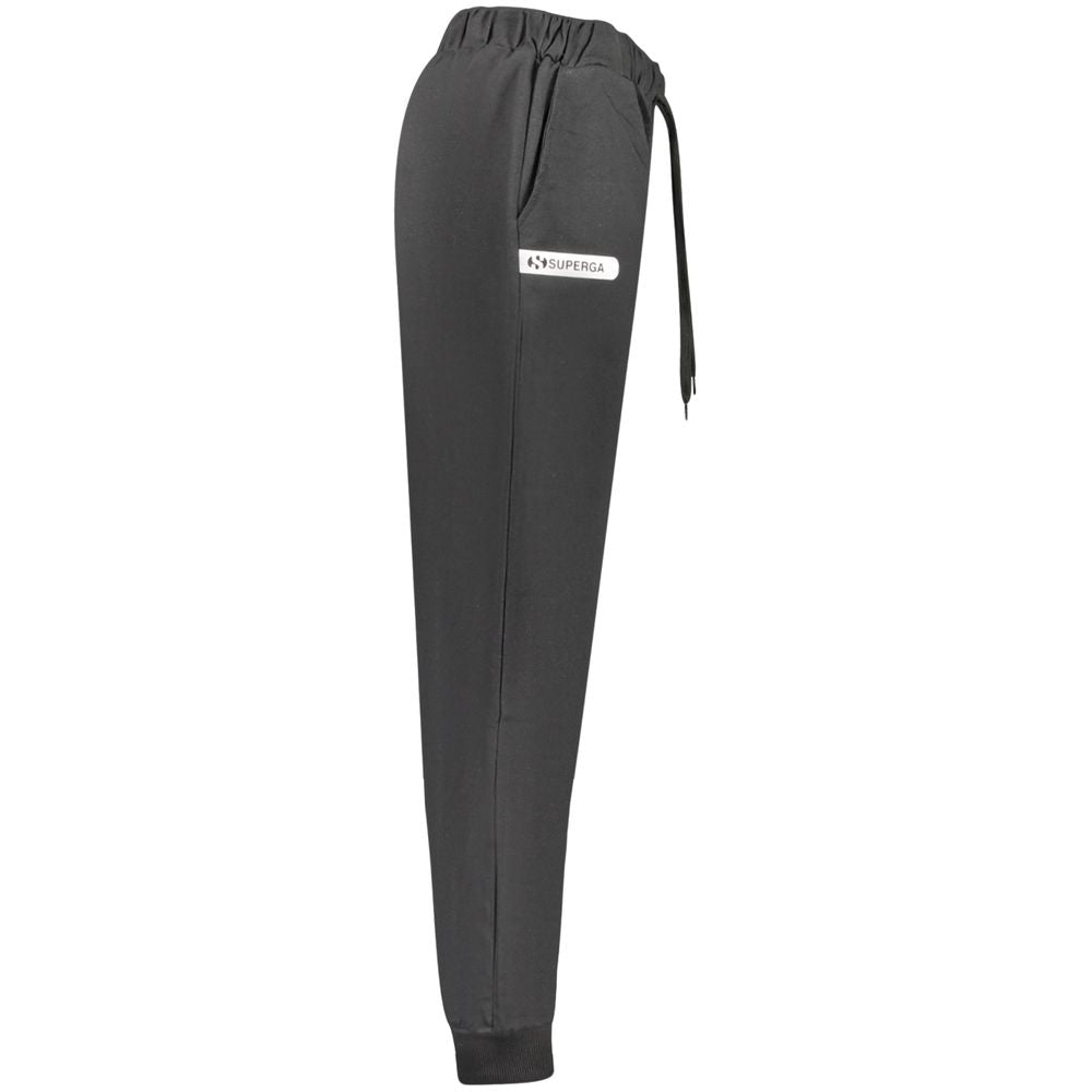 Superga Nero Cotton Men's Sweatpant