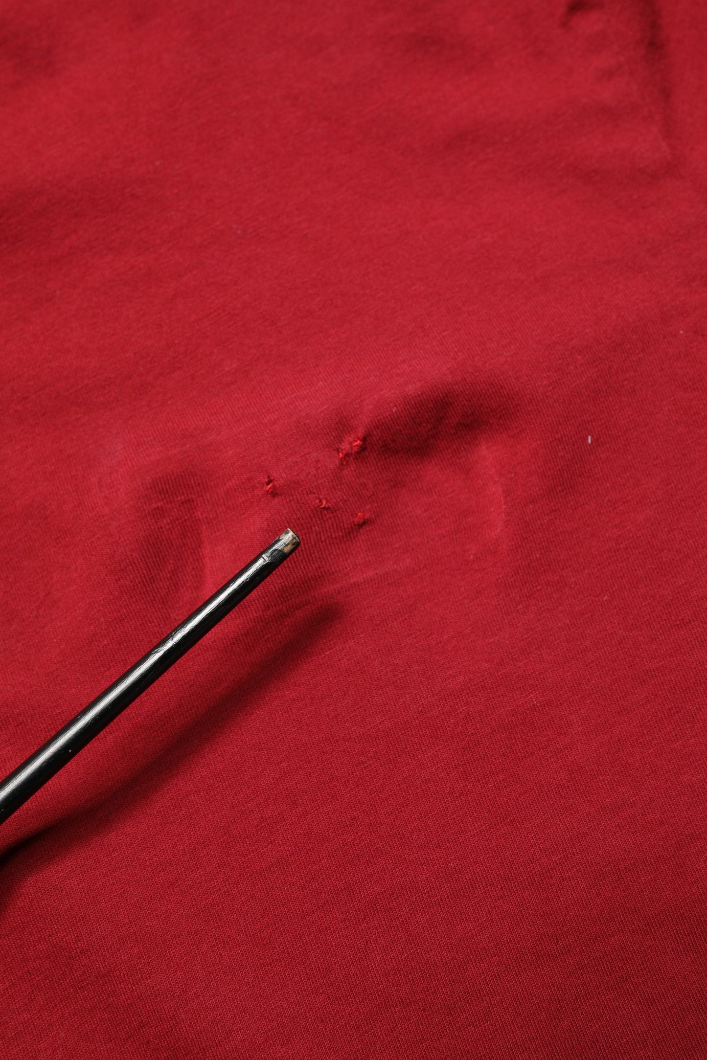 Dolce & Gabbana Maroon Cotton Crew Neck Short Sleeves T-shirt