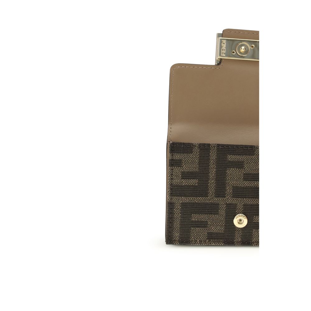 Fendi Brown Polyester Wallet