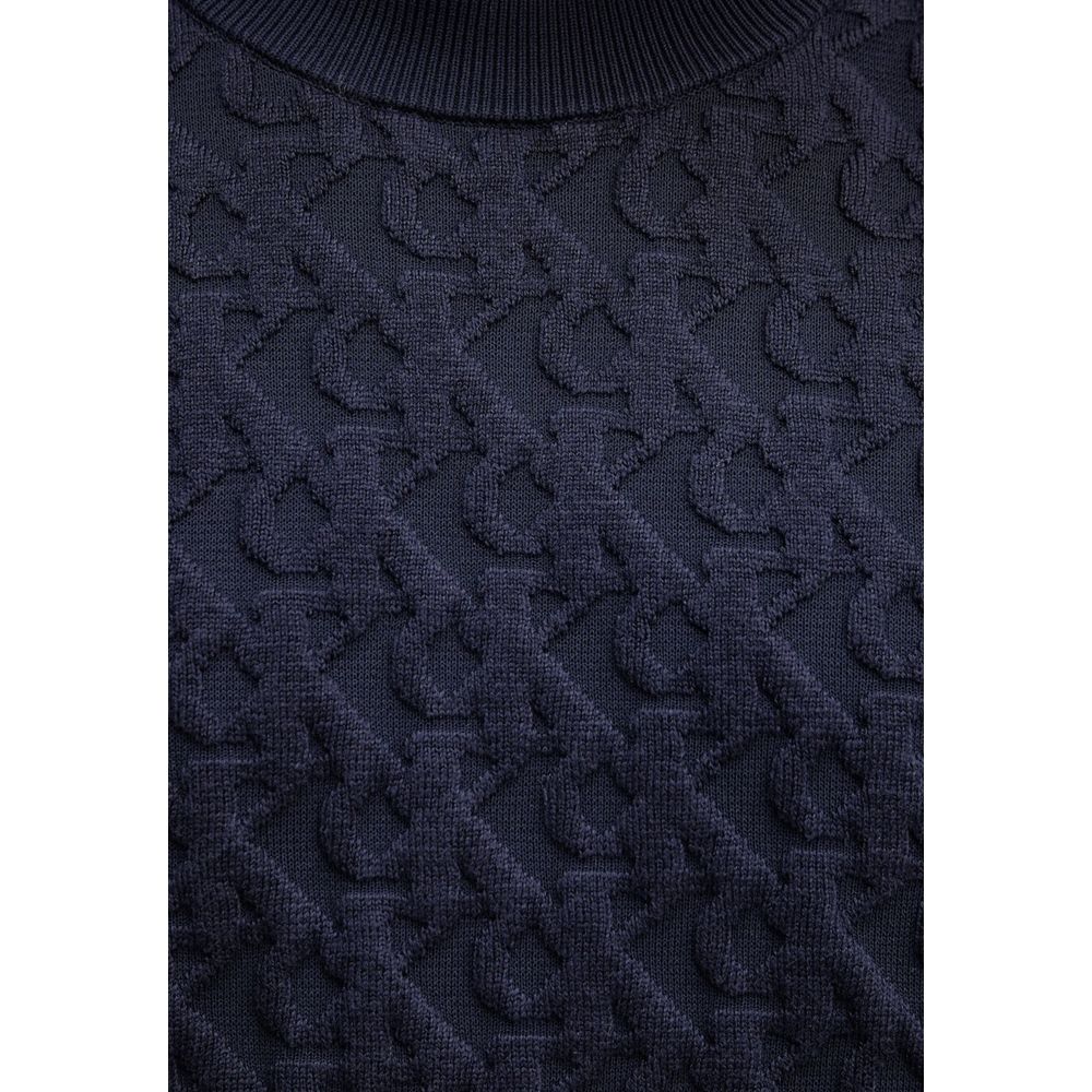 Calvin Klein Jeans Blue Cotton Sweatshirt