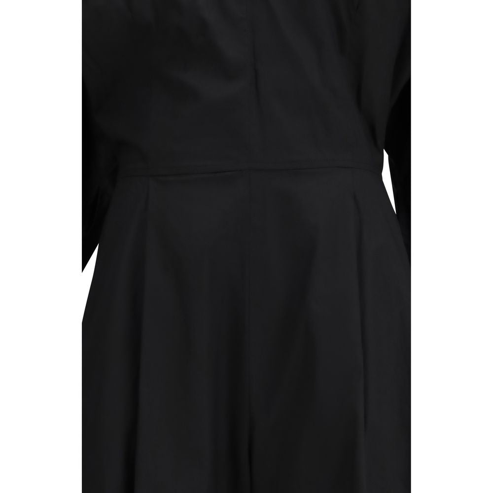 The Latest Black Cotton Jumpsuit