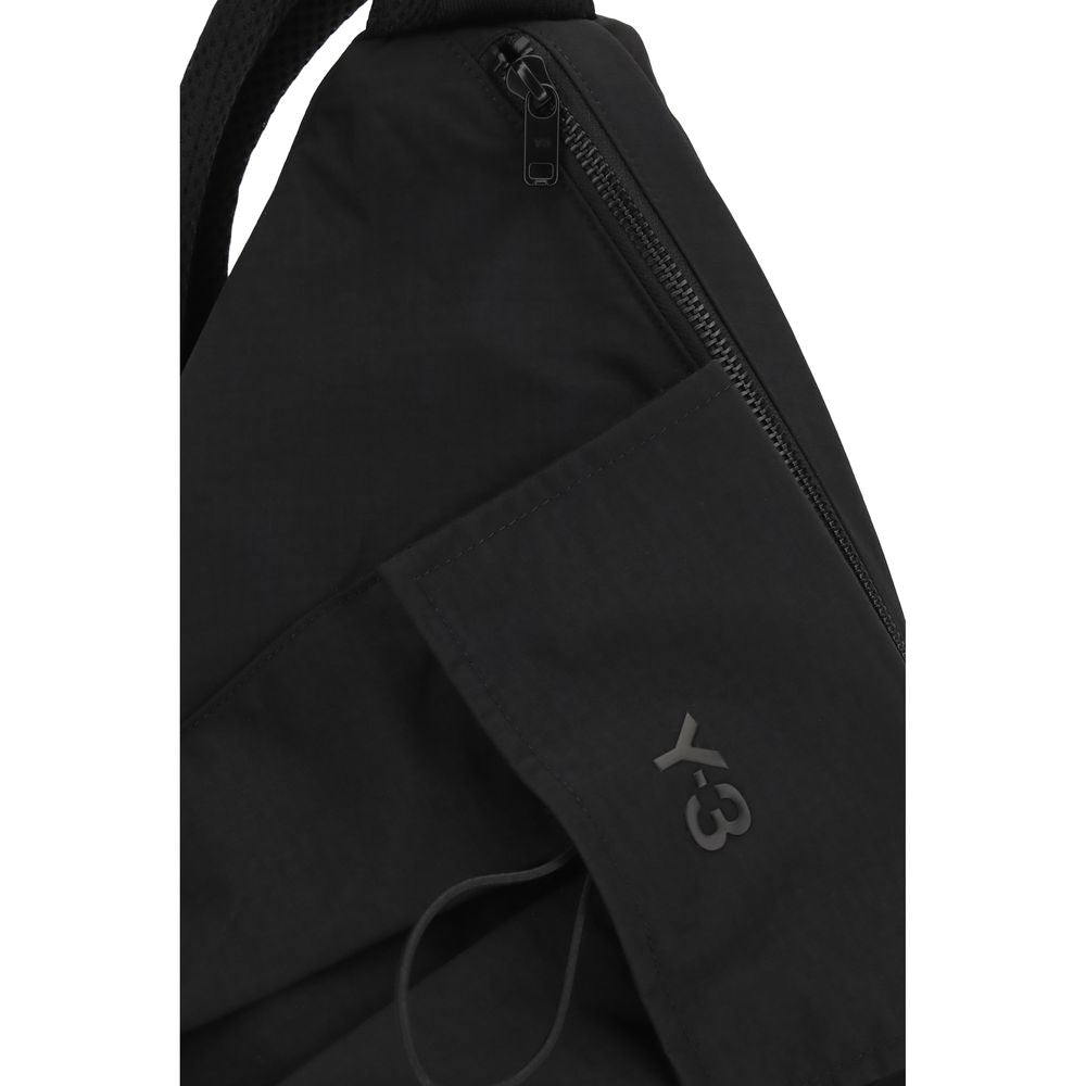 Y-3 Black Polyamide Backpack