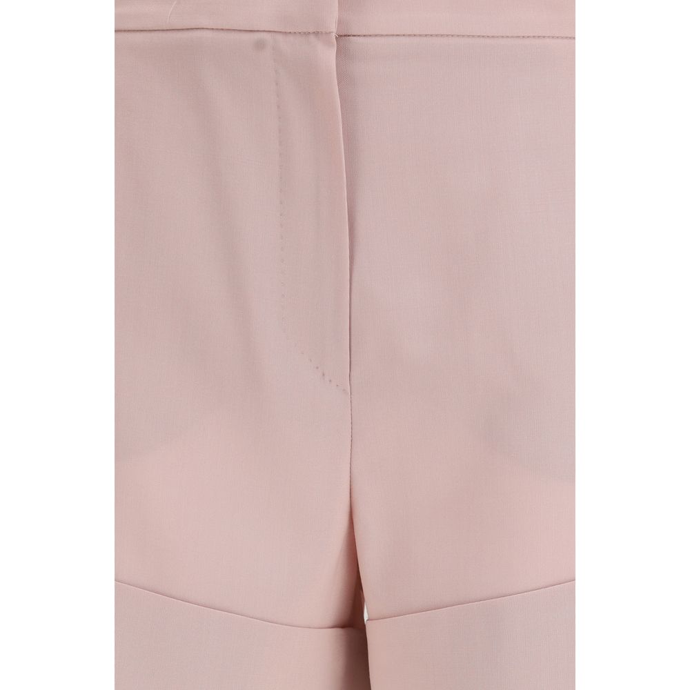 Max Mara Multicolor Fleece Wool Bermuda Shorts