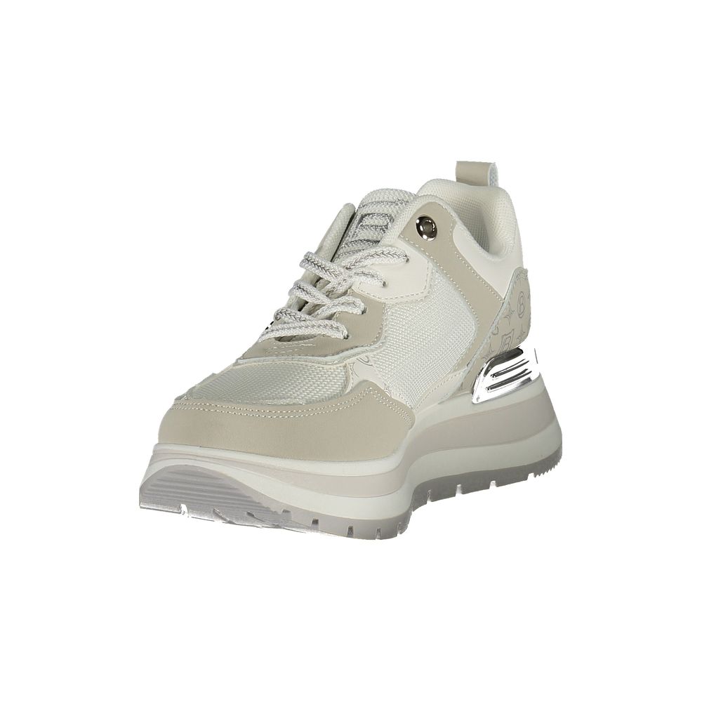 Laura Biagiotti White Polyurethane Women Sneaker
