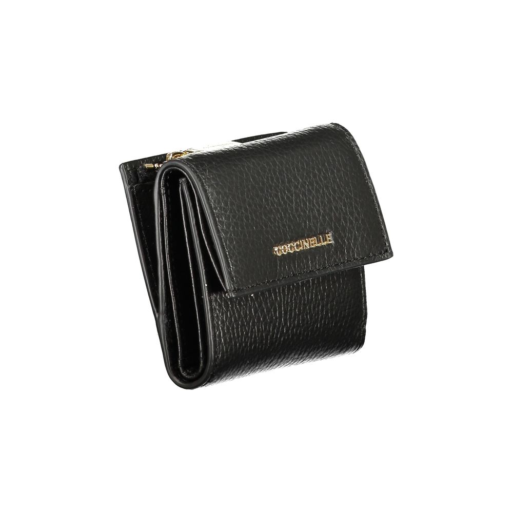 Coccinelle Black Leather Women Wallet