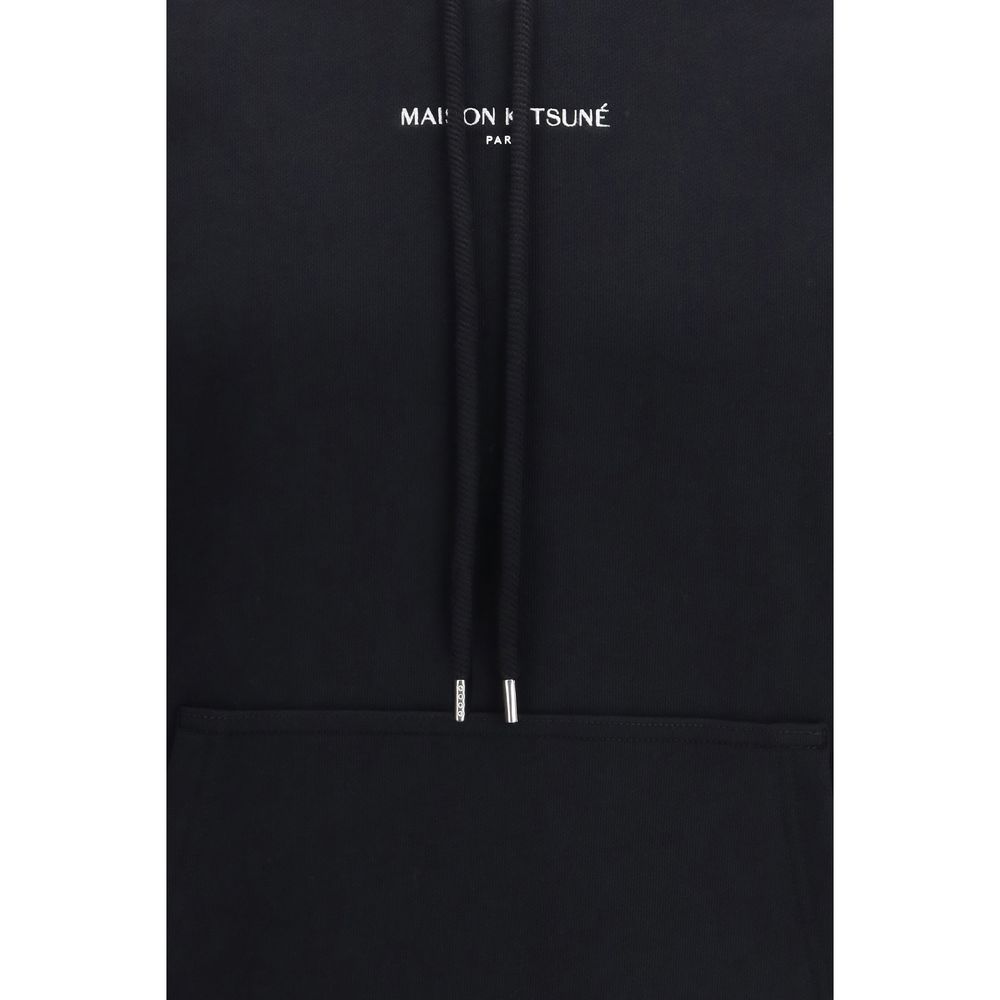 Maison Kitsuné Black Cotton Sweatshirt