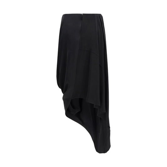 Maison Margiela Black Copper Midi Skirt