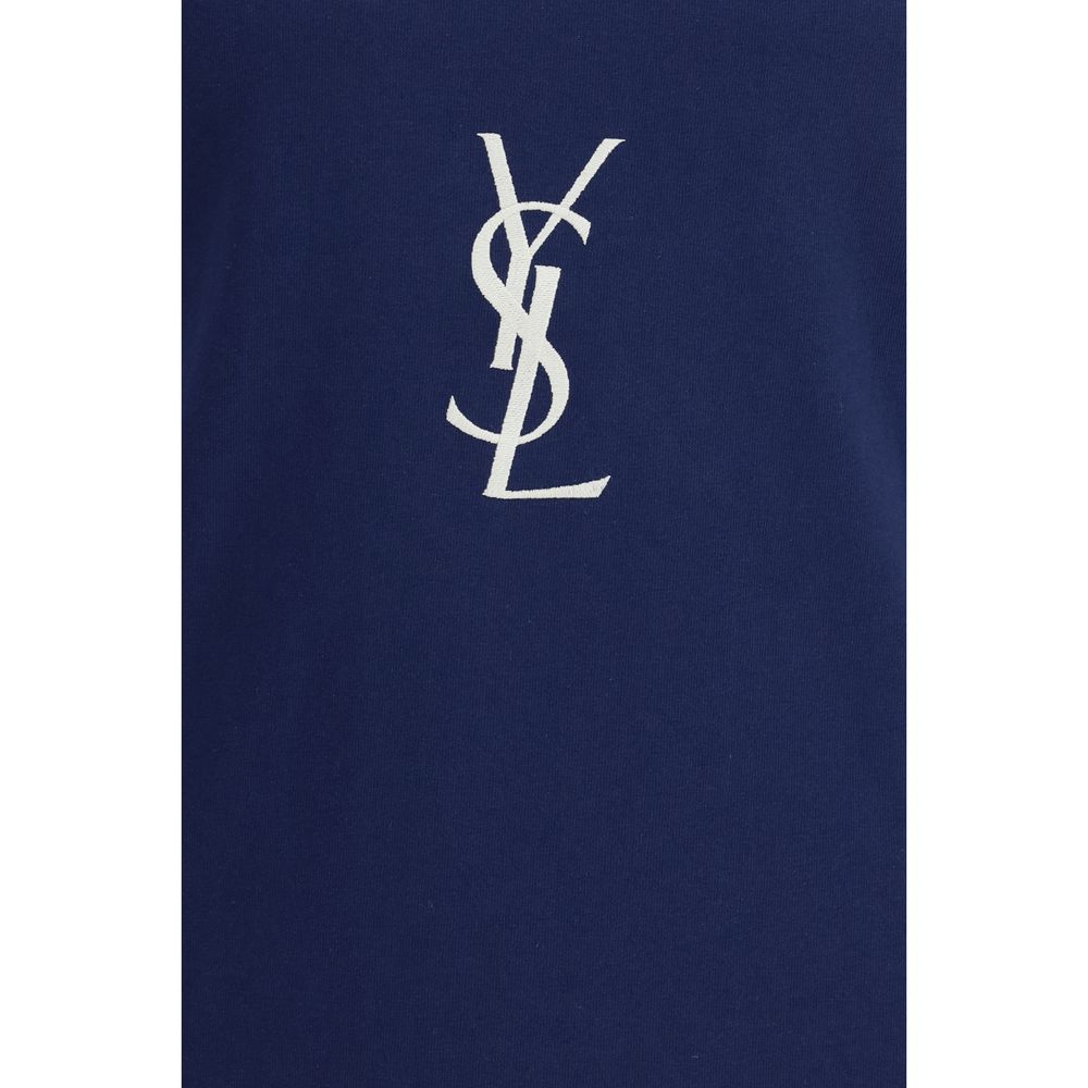 Saint Laurent Blue Cotton Top