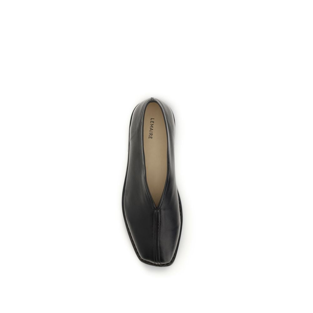 Lemaire Black Lamb Ovis Aries Aries Ballet Flats