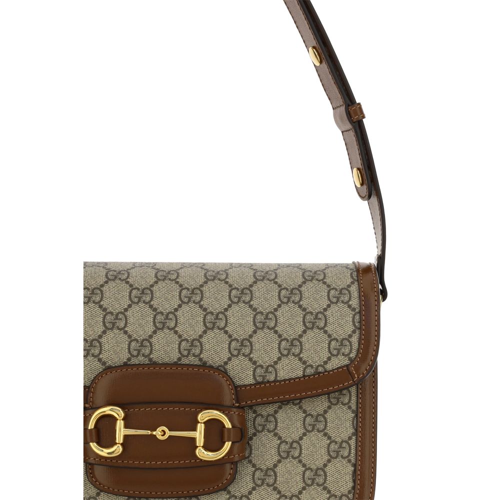Gucci Beige Cotton Shoulder Bag