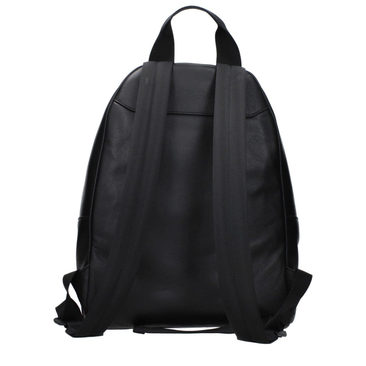 Roberto Cavalli Black Leather Backpack