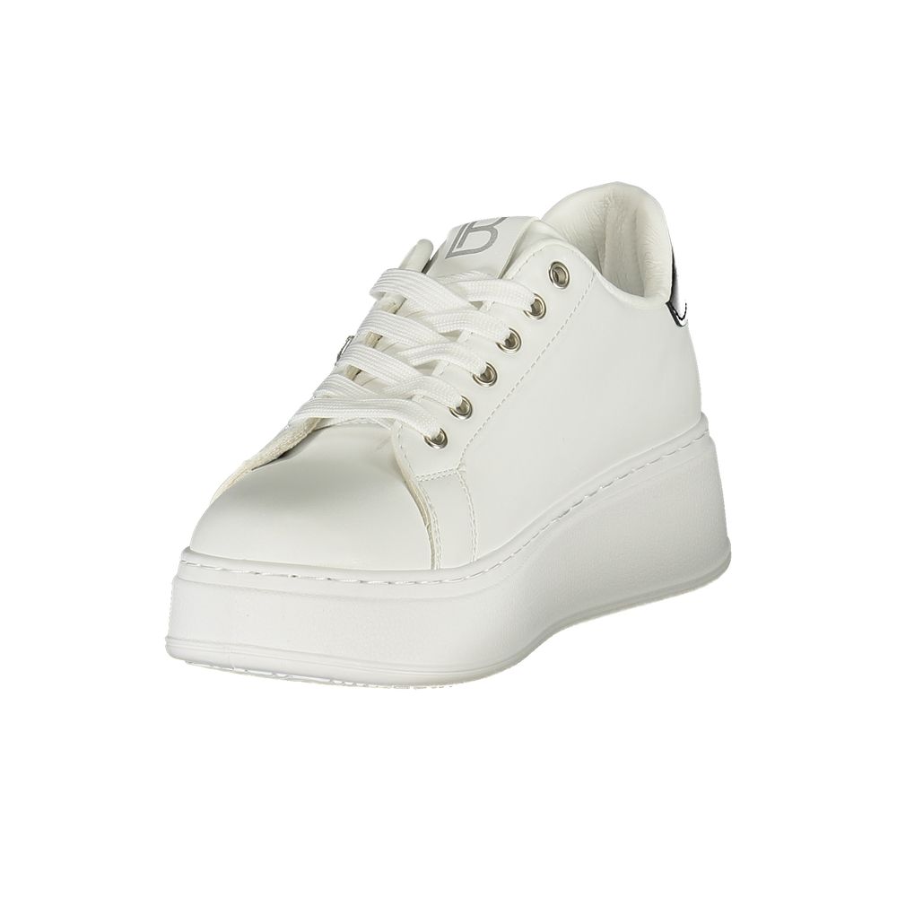 Laura Biagiotti White Polyurethane Women Sneaker