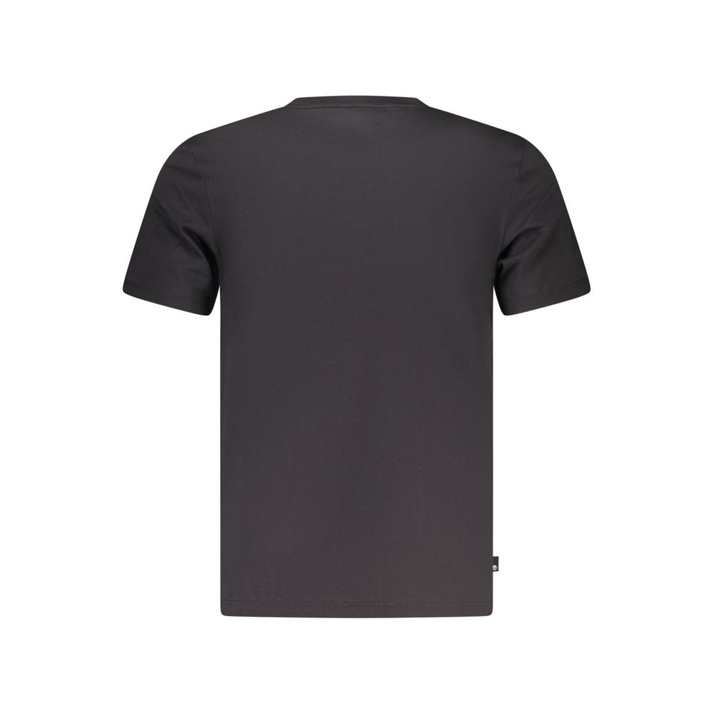 Timberland Black Cotton Men T-Shirt