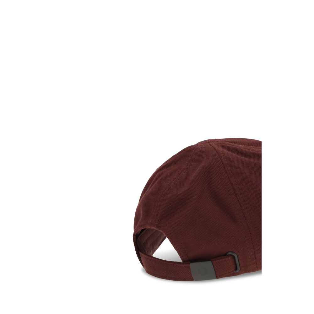 Fred Perry Bordeaux Cotton Cap (Baseball Hat)