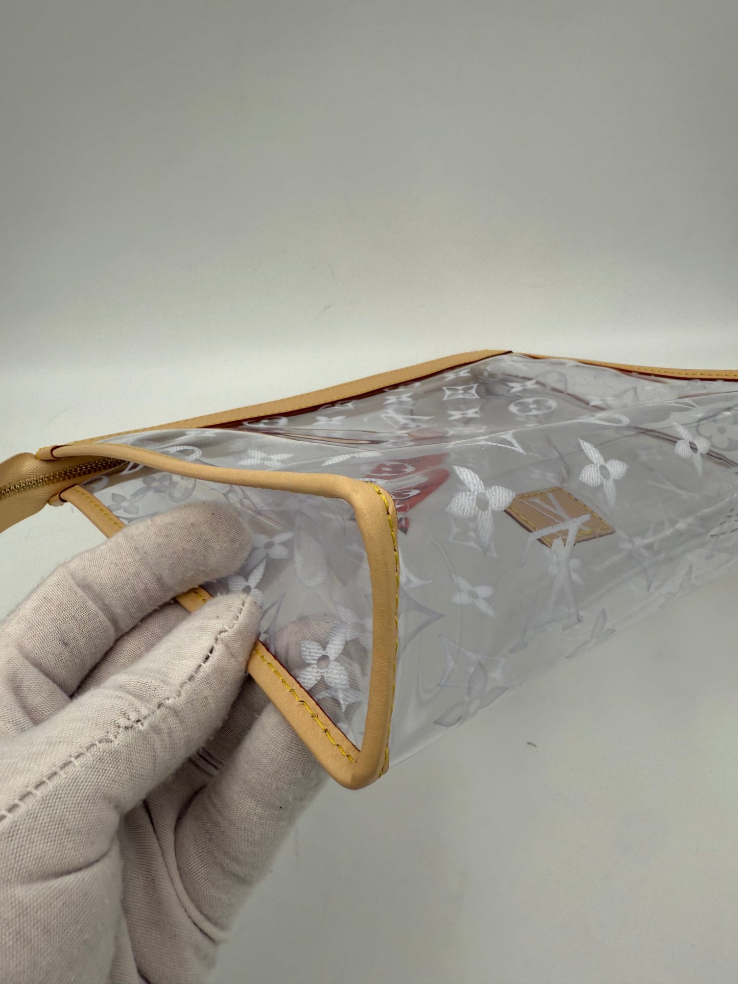 Louis Vuitton LOUIS VUITTON Monogram Transparent Pochette