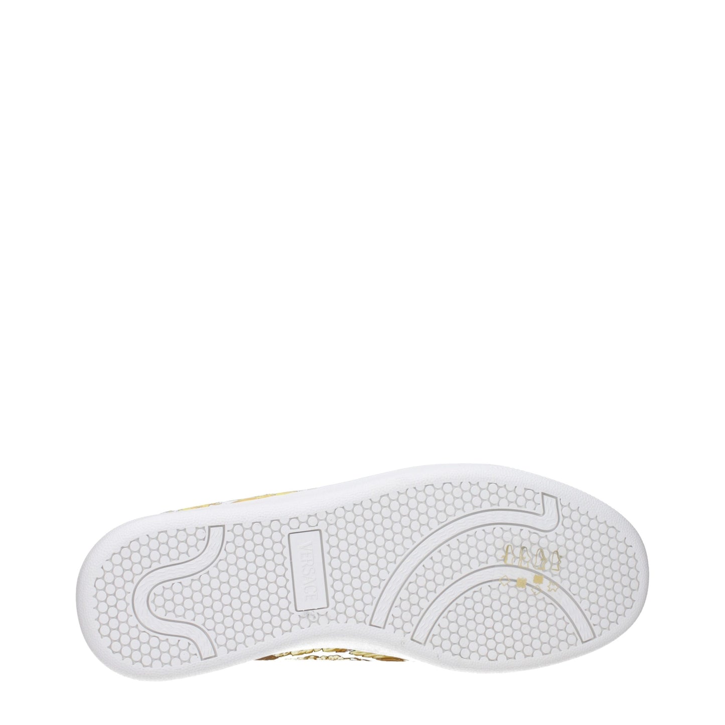 Versace White Leather Sneakers