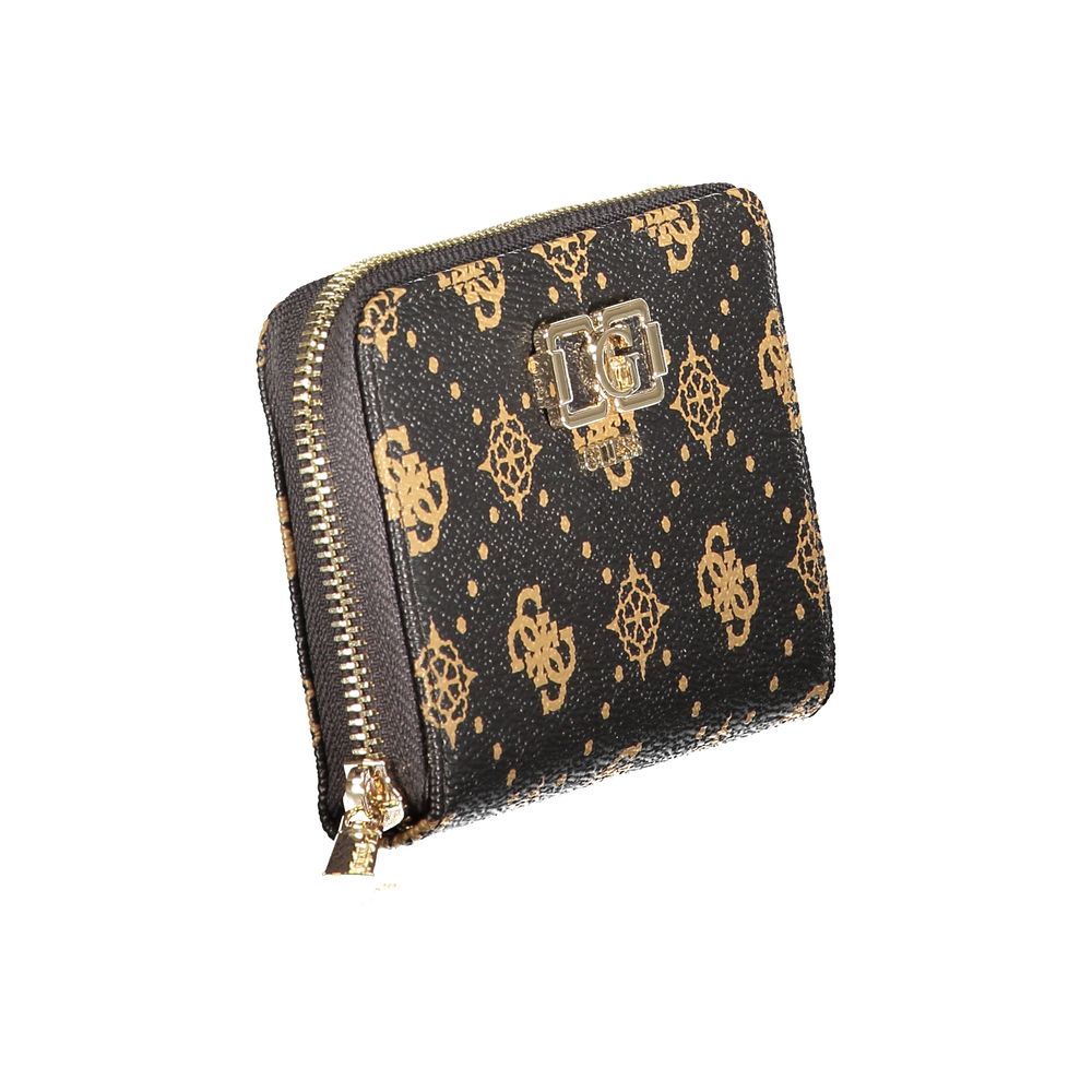 Guess Jeans Marrone Poliuretano Women Wallet