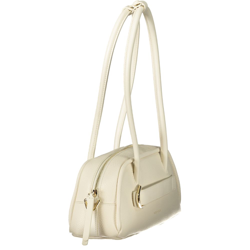 Coccinelle White Leather Handbag