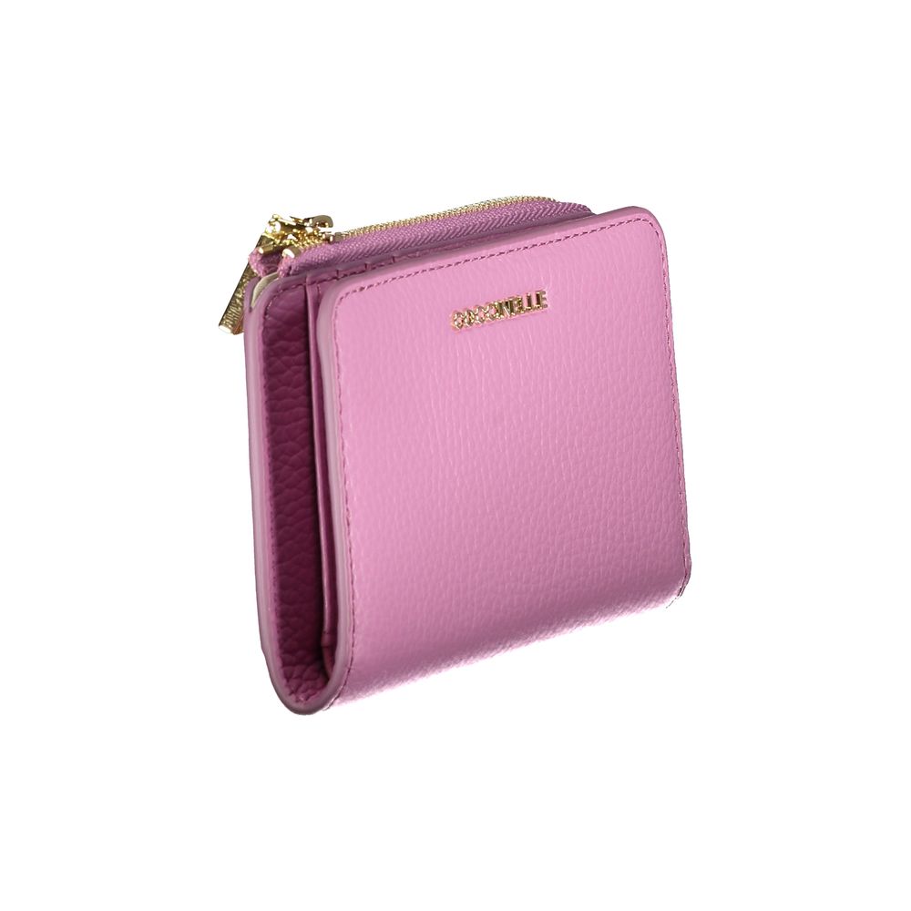 Coccinelle Purple Leather Wallet