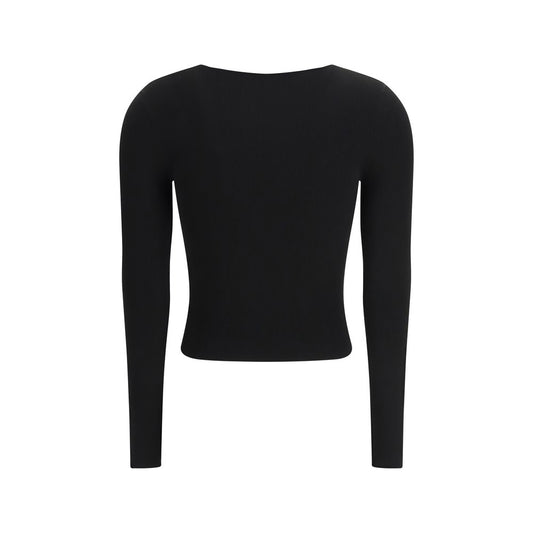 Alexander Wang Black Cotton Sweatshirt
